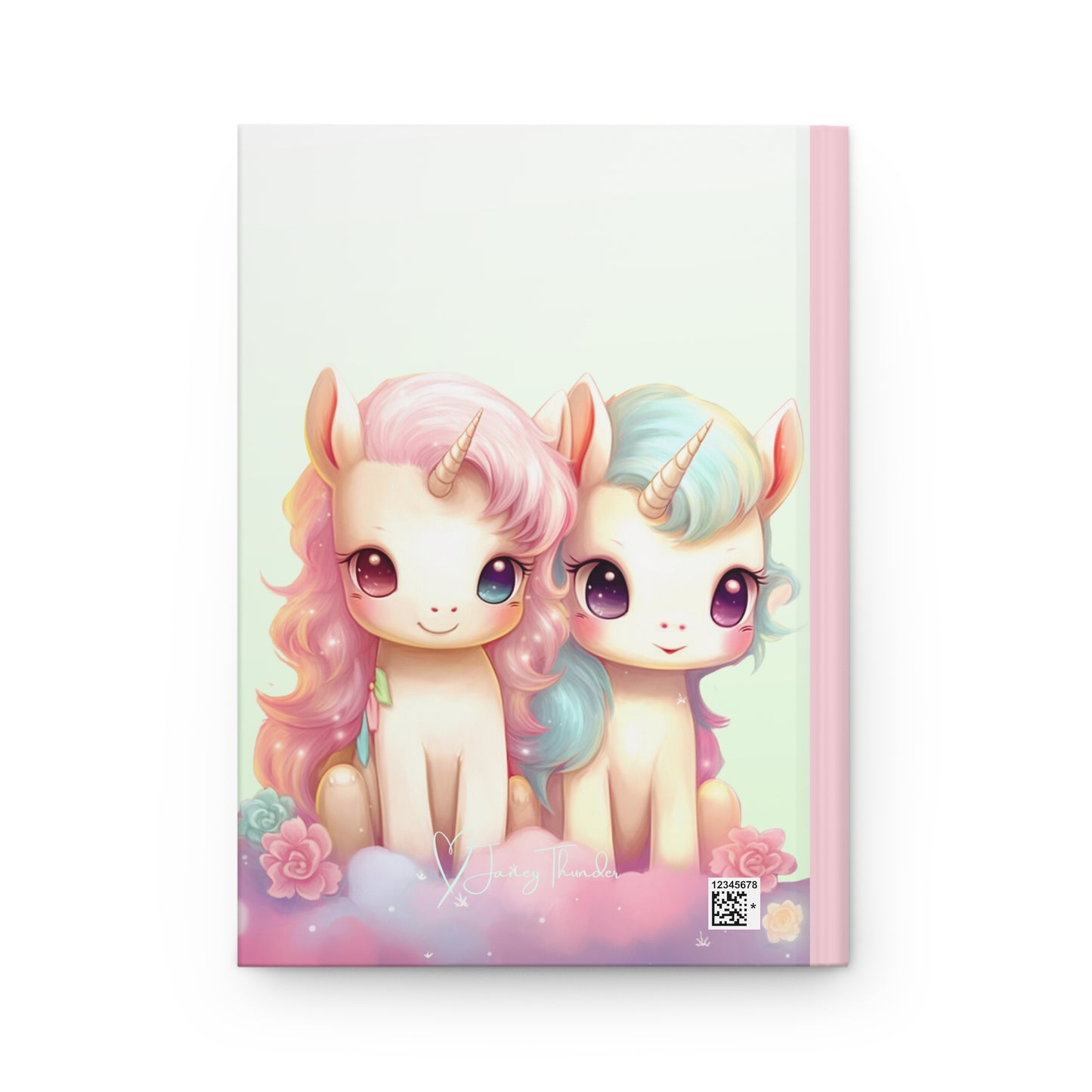 Little Twin Unicorns: Hardcover Matte Journal