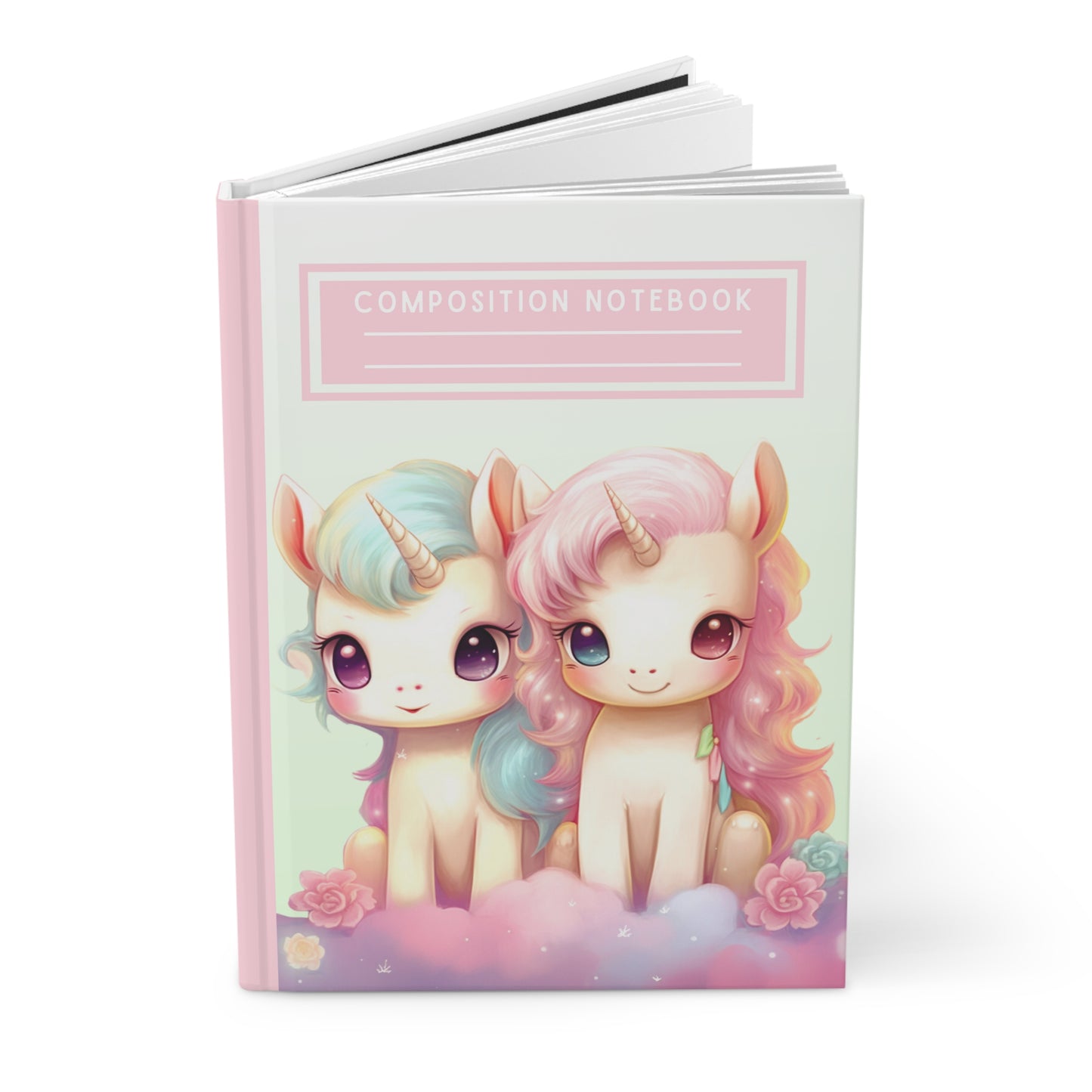 Little Twin Unicorns: Hardcover Matte Journal