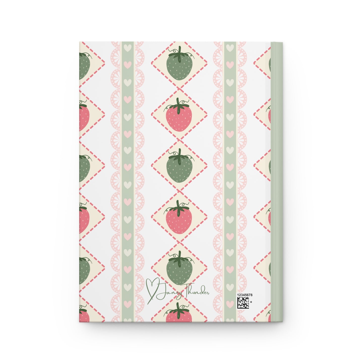 Strawberry Sweetness Notebook Journal