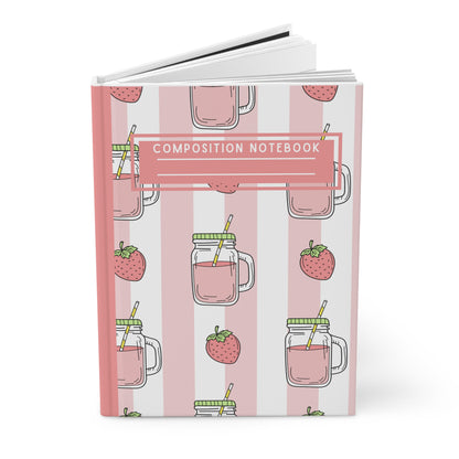 Strawberry Bliss: Hardcover Matte Journal