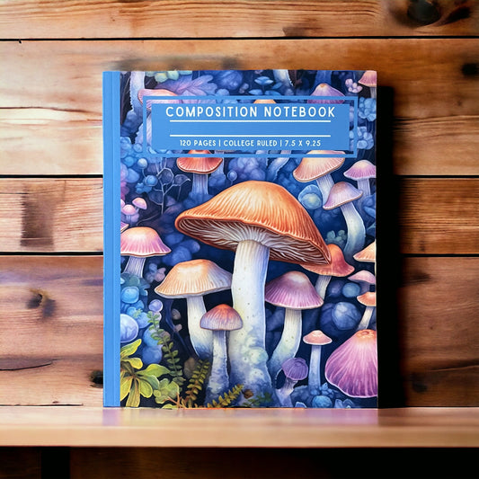 Composition Notebook - Mushroom Memories