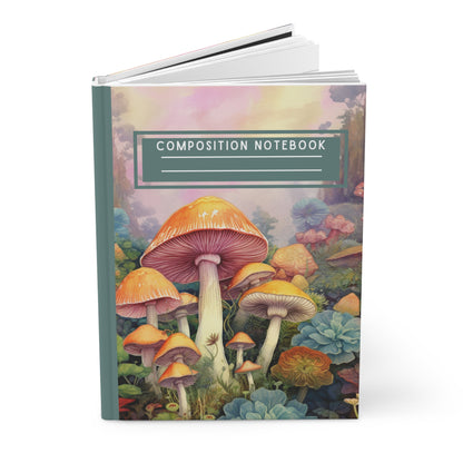 Enchanted Forest of Mushrooms: Hardcover Matte Journal