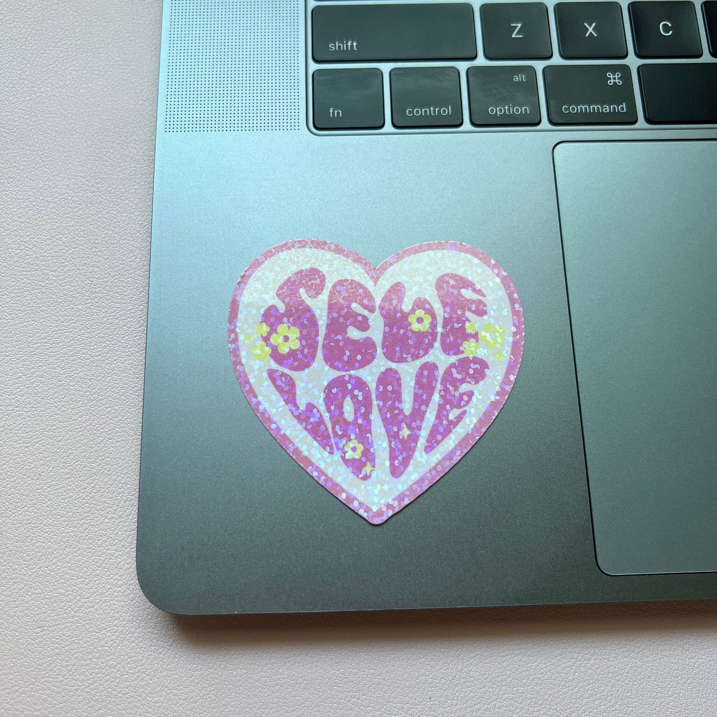 Holographic Sticker Self Love